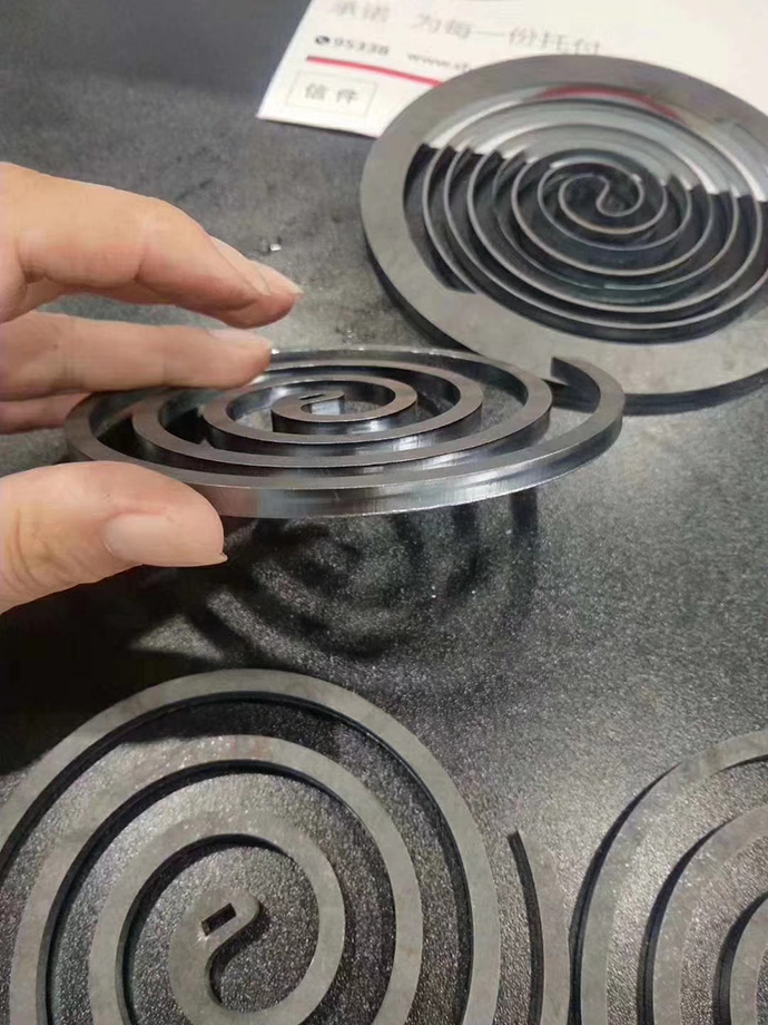 激光切割样品展示