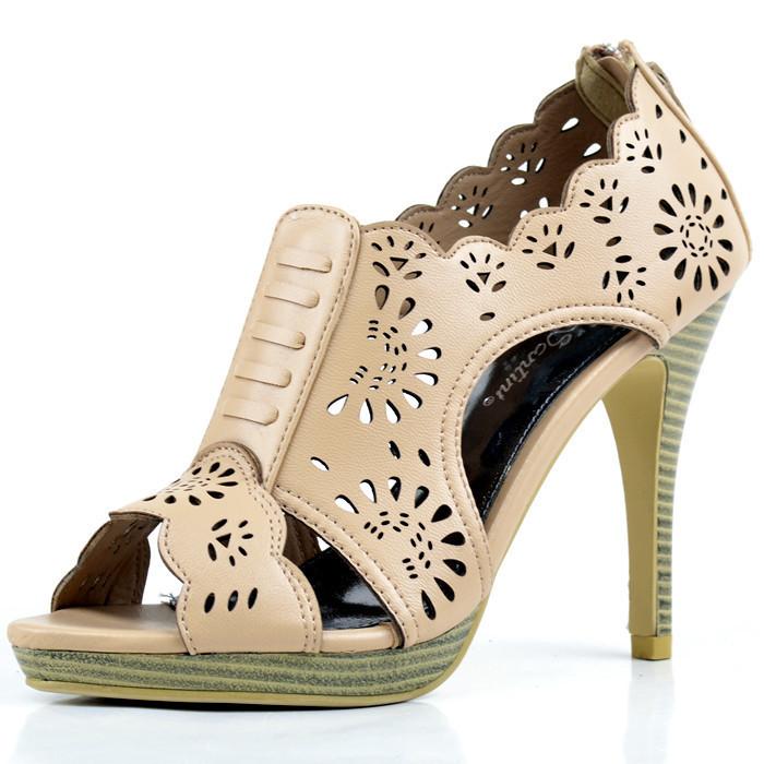 皮革制品鞋子雕花